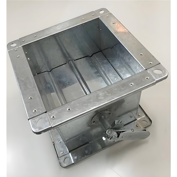 宿迁镀锌手动对开多叶调节阀